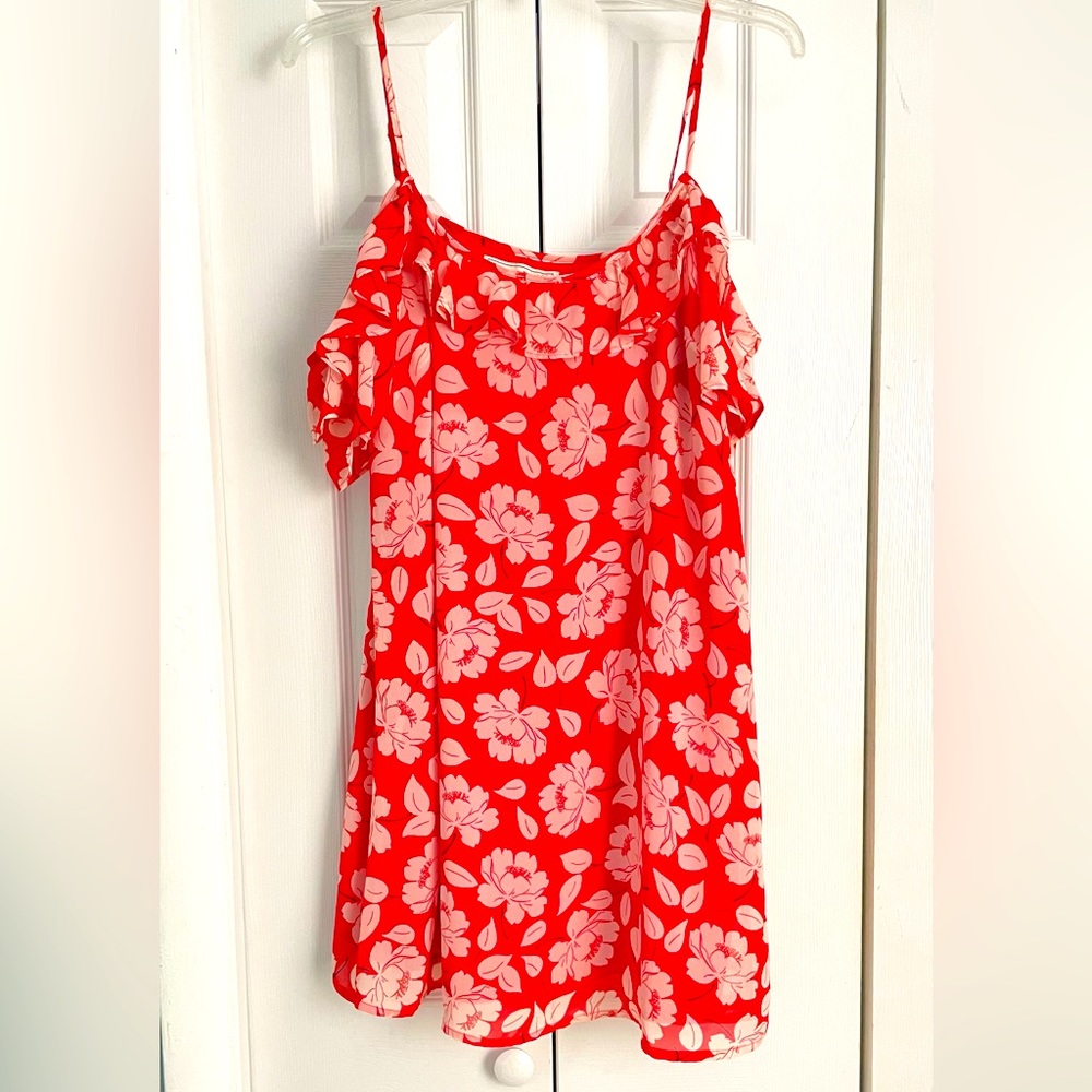 ABERCROMBIE AND FITCH Off the Shoulder Mini Dress